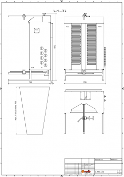 Preview: Potis V MU CE4 Elektro Dönergrill Gyrosgrill Döner Ocagi