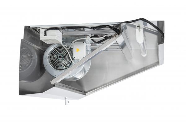 InoxAir Wandhaube mit Motor und Regler 2800x700x450 mm